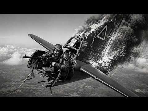 Germans Cut His B-17 in Half at 24,000 Feet — He Shot Back All the Way Down!