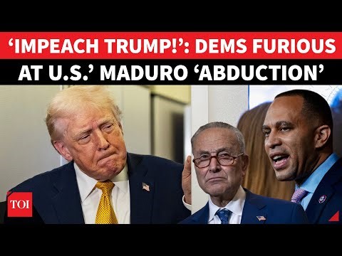‘Trump LOST His MIND’: Dems Demand ‘IMPEACHMENT’, MAGA Split As US Flips The Script On Maduro
