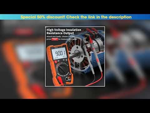 Exclusive ZOYI ZT-1000R Digital Insulation Resistance Tester, Electronic Megohmmeter, 1000V High-Pr