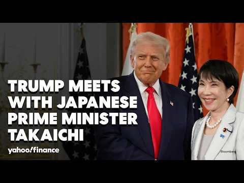 Trump bilateral meeting with Japanese Prime Minister Takaichi