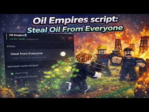 Oil Empires script: Steal oil from everyone