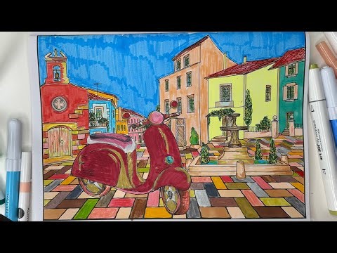 Travel & Relax with Adult Coloring Books 🌎 ✈️ Art Therapy 🎨 Dream Relax Enjoy ❤️ Do what YOU Love ❤️