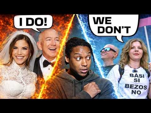 Bezos’s $50 Million Wedding vs. The World on Fire | JoshJohnson