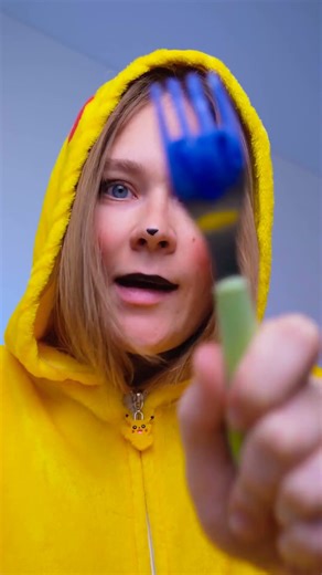 Drawing Made EASY! 🌸🍴 Fork Art for Kids #creativeplay #kidsart