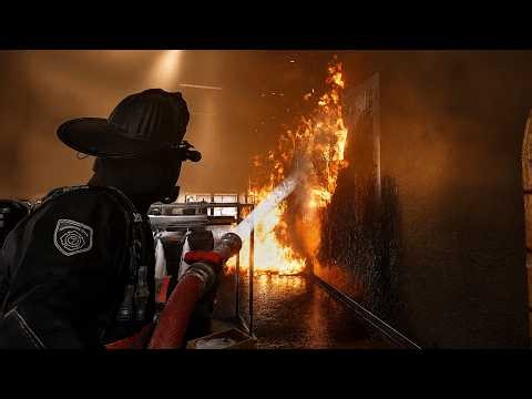 Firefighting Simulator Ignite | This Fire Got Out of Control! | 4K