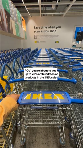 Just here for a look… 🛒 Leaving with up to 70% off hundreds of products from the IKEA Sale. #IKEASale #Sale #Discount #Savings | IKEA