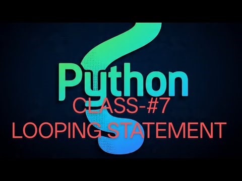 Looping in python |loop |Loop |python loop |loop in python |looping in python