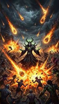 Warlock Reign of Fire Spam Arathi Basin Azeroth Survivor. #shorts #worldofwarcraft