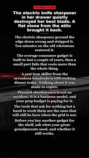 Planned to Die: The Prep Gadget Trap