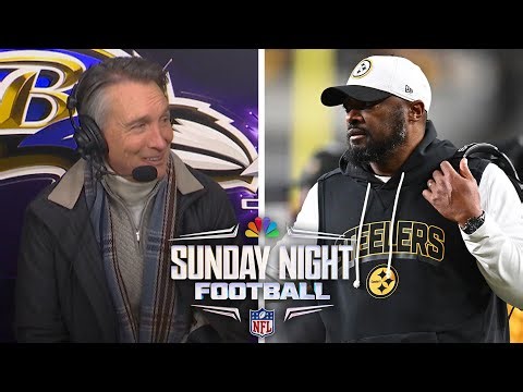 Steelers defeat Ravens and earn playoff spot in ‘crazy’ finish | SNF | NFL on NBC