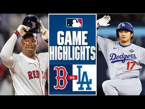 Los Angeles Dodgers Vs Boston Red Sox Full Game Highlights March 25,2026 MLB Spring Training 2026