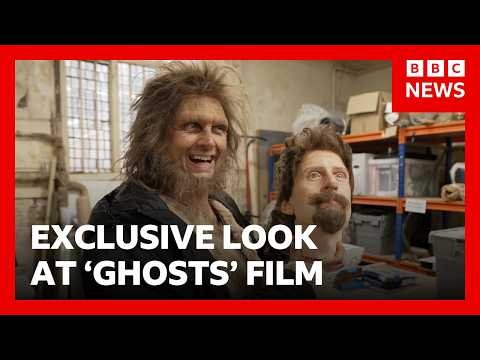 Behind-the-scenes look at Ghosts: The Possession of Button House | BBC News