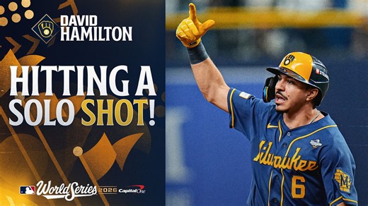 GAME-TYING home run for Brewers' David Hamilton! | MLB Highlights (2026 World Series Game 4)