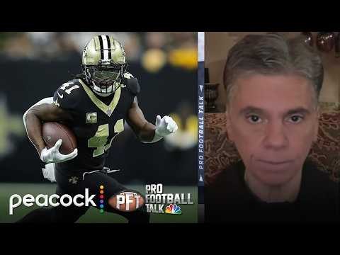Alvin Kamara becomes the backup running back for New Orleans Saints | Pro Football Talk | NFL on NBC