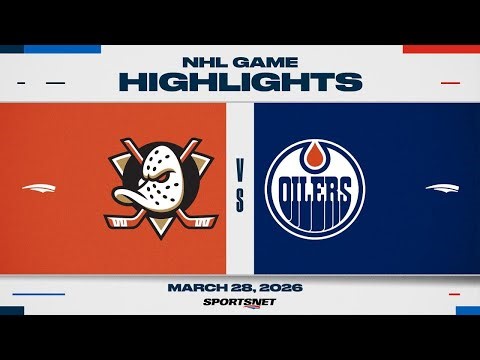 NHL Highlights | Ducks vs. Oilers - March 28, 2026