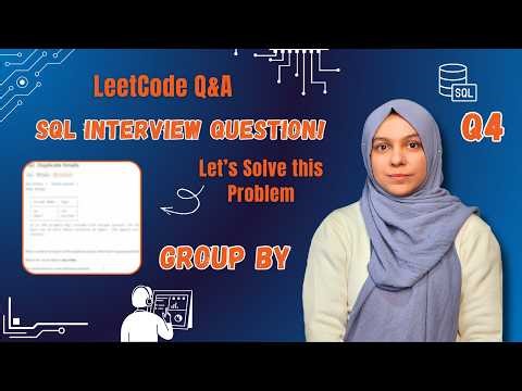 SQL GROUP BY & HAVING Interview Question | Practicing SQL | LeetCode Q&A