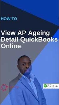 How to View AP Ageing Detail QuickBooks Online