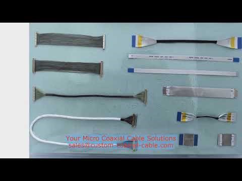 Explore High-Grade Factory 10 Pin Micro Coaxial Cable 0.4mm Pitch 20633-310T-01S LVDS For Thermal Ca