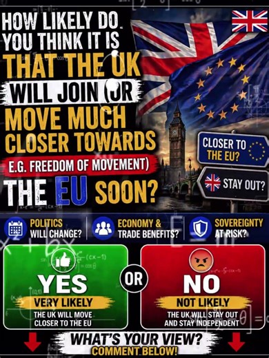 Will UK Move Closer To EU Soon? 🇬🇧 #EU #Brexit #UKPolitics