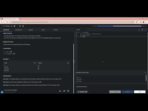 Solving CodeChef problems | Not Talking | Part-3
