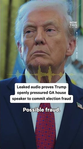 Trump Pressured Georgia Speaker to Overturn Election