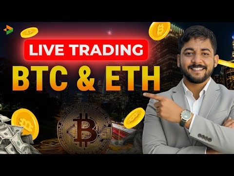 Live Bitcoin Trading | BTC, ETH & Altcoins Action ( 18th Apr)-Delta exchange India