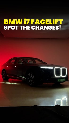 Spot the changes in the new BMW i7 facelift #shorts