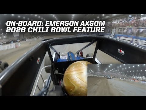On-Board: Emerson Axsom Wins 2026 Chili Bowl Nationals From Two Angles