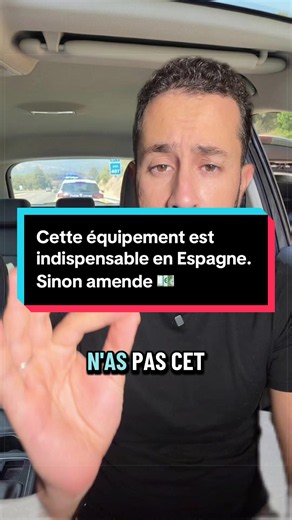 Si tu n’as pas cet équipement dans ta voiture en Espagne, tu risques une grosse amende 💶