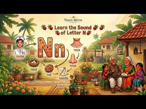 Learn the Sound of Letter N | Fun Phonics for Kids