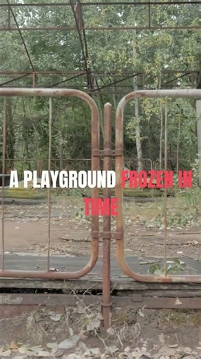 An entire city left behind… forever changed by the Chernobyl disaster. 😨🏚️ #Chernobyl