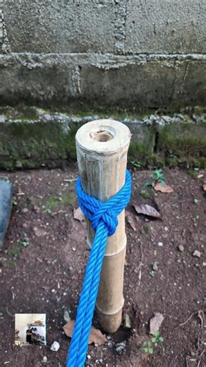 Practical and simple knot! #knotskills #gtknot
