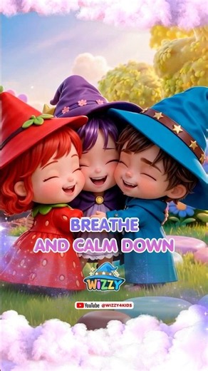 Breathe and Calm Down 🌈 | Calm Down Song for Big Feelings | Wizzy | Kids Songs SEL