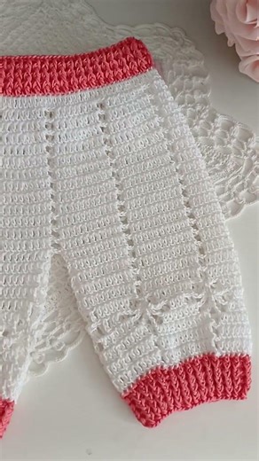 Te Encantara😍Teje Bello pantalón Fácil y Rápido! Nuevo Patrón de Ganchillo👌#crochet #ganchillofacil