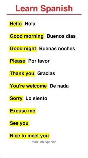 10 Spanish Phrases You'll Use Every Day #learnspanish