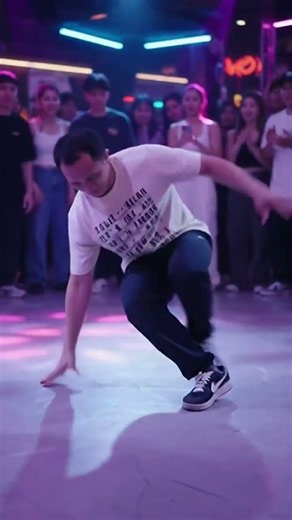 Insane Breakdancing Skills & Backflip at the Club!
