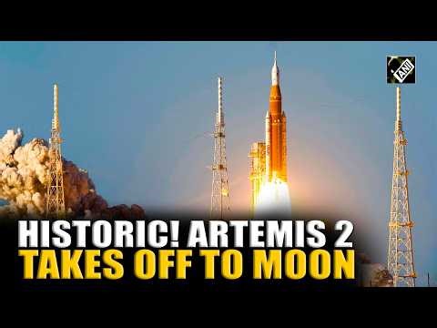 Historic! NASA’s Artemis 2 takes off for moon from NASA's Kennedy Space Center in Florida