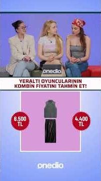 Yeraltı Dizisi Oyuncuları Kombin Fiyatlarını Tahmin Et 😂 Devrim Özkan Sümeyye Aydoğan 😂 #yeraltı