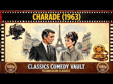 Charade (1963) | Cary Grant & Audrey Hepburn | 1080p HD Remastered Full Comedy Movie