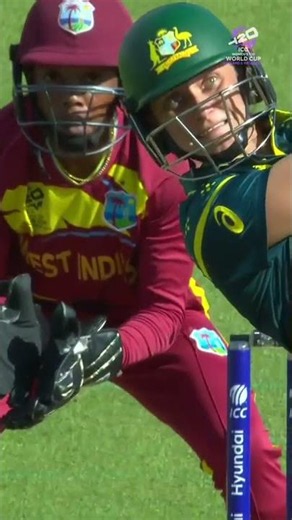 Ash Gardner smacks it for six as Australia close in on the #T20WorldCup final 👏