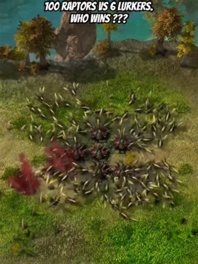 Epic Zerg Face-Off: Raptors vs Lurkers! | SC2.BattleRumble #스타크래프트2 #unitbattle #starcraft2 #rts #sc2