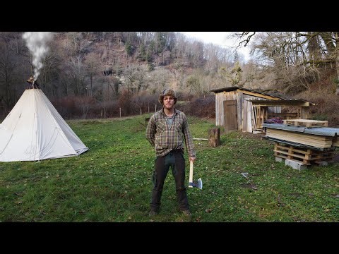 Fêtes de fin d’année en Ermite dans la forêt - Camp autonome #3