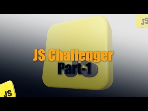 JavaScript Challenge Series Start | Part 1 | Code With Nisar