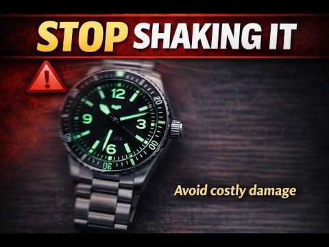 You're Winding Your Automatic Watch Wrong