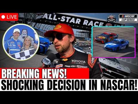Denny Hamlin DESTROYS Chase Briscoe for SHOCKING $1 Million All-Star Win — NASCAR STUNNED!