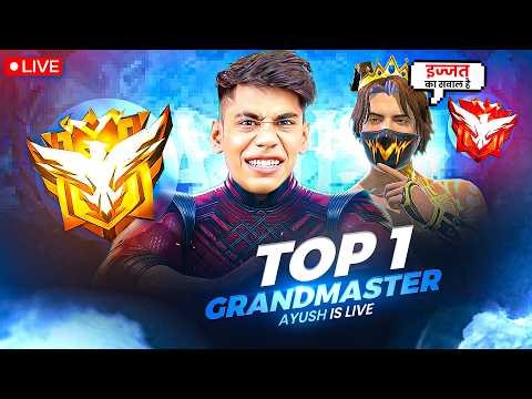 🔴[Live] Only Serious Push😡Top 1 Grandmaster Rank Push🔥- Free Fire Live - UnGraduate Gamer ! #iQOO15