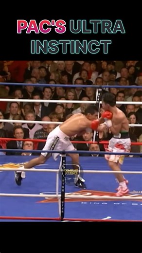 Pacquiao used ultra instinct to counter Morales 3X in a row..