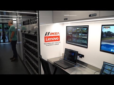 IMSA Delivers Next-Level Motor Racing Experiences with Lenovo and AMD