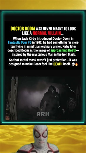 Doctor Doom Was Designed to Represent DEATH Itself 💀😳