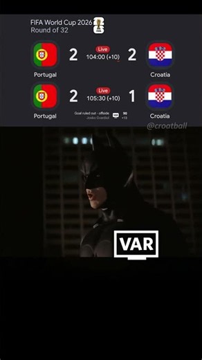 Portugal vs Croatia 2-1 | Highlights